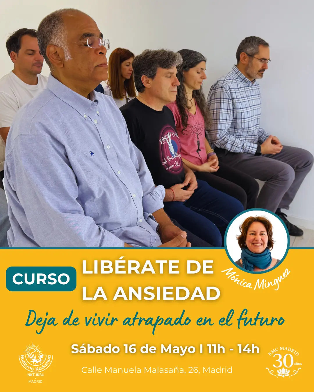 Curso: Libérate de la ansiedad - Deja de vivir atrapado en el futuro