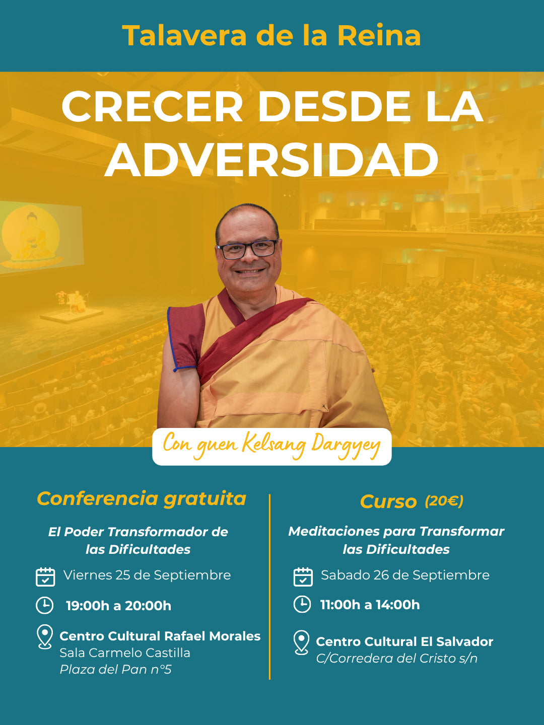 Curso en Talavera: Meditaciones para Transformar las Dificultades