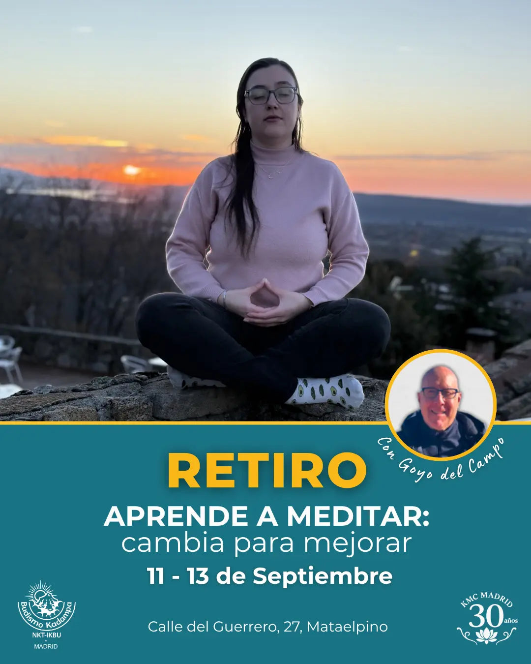 Retiro Aprende a Meditar: Cambia Para Mejorar