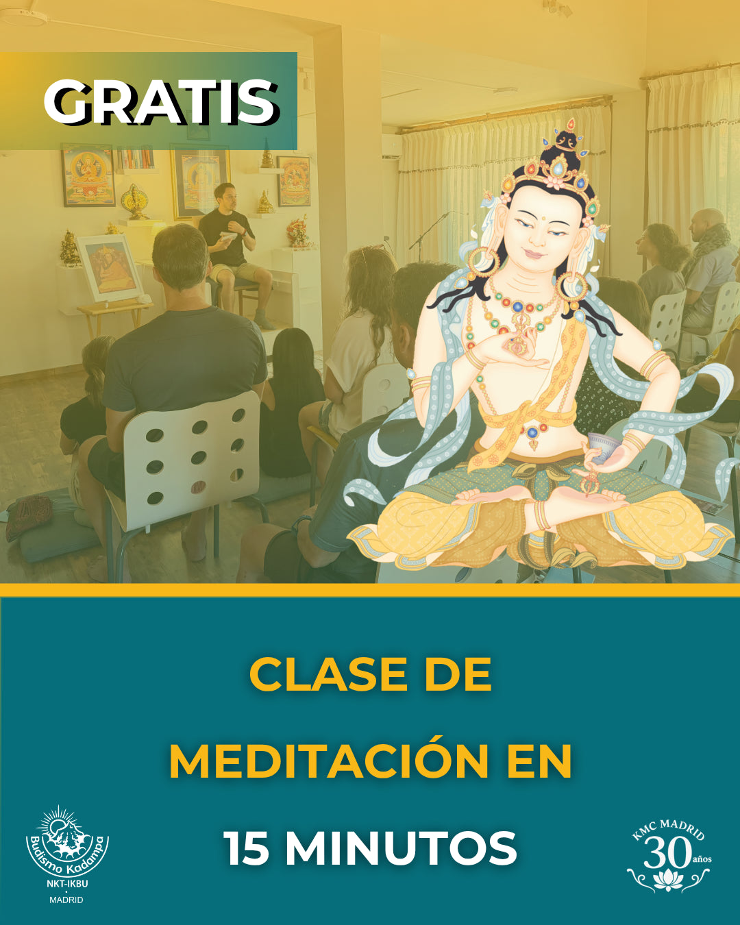 Clase: Medita en 15