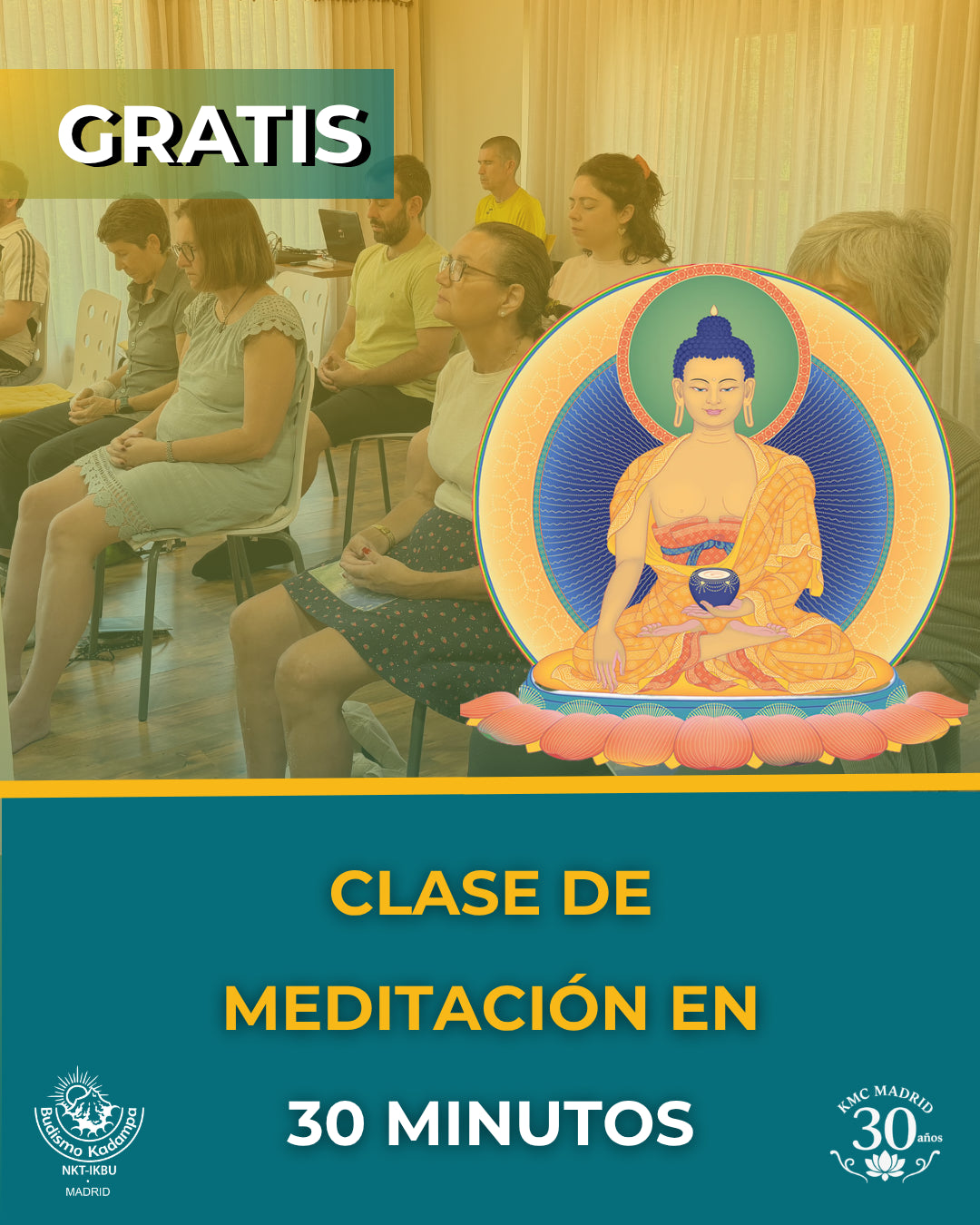 Clase: Medita en 30
