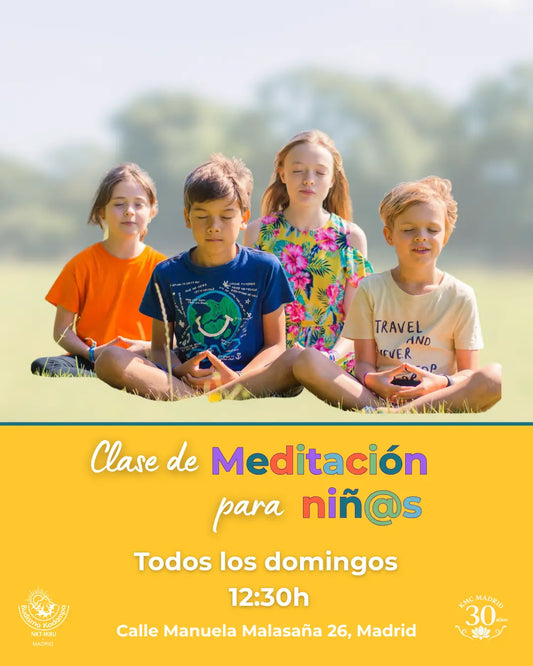Clase de Meditación para Niñ@s en Madrid Ciudad