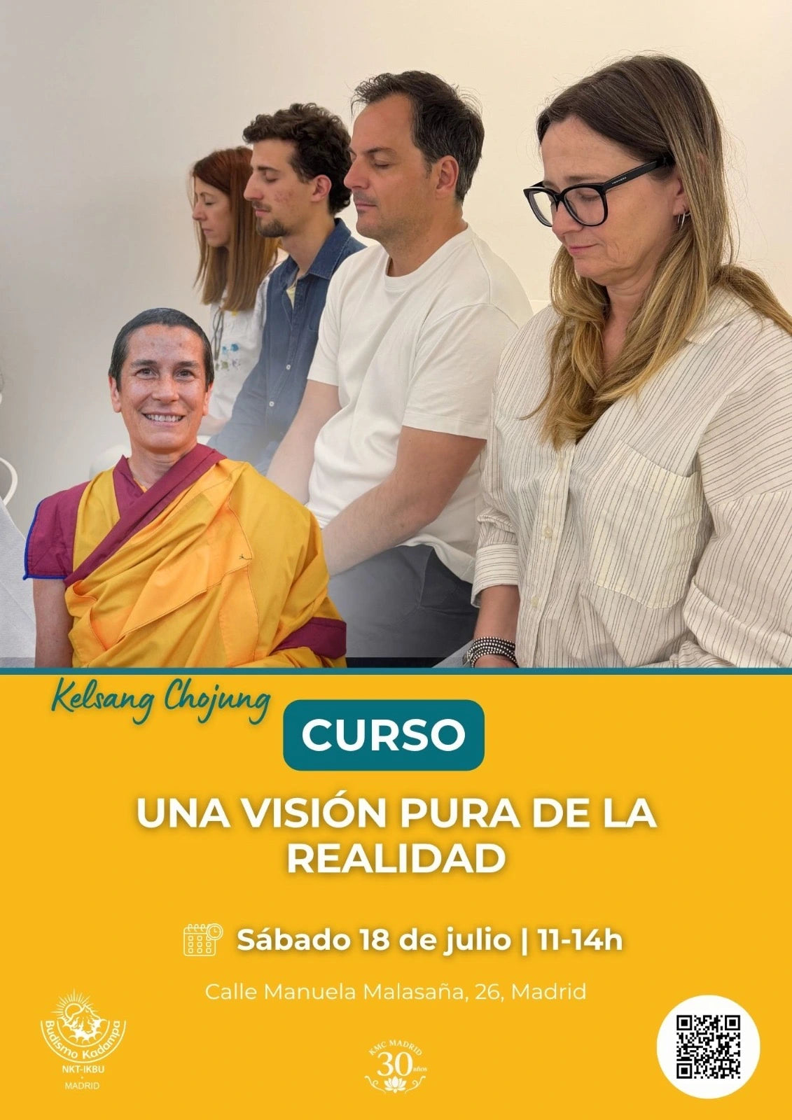 Curso Aprende a meditar:  Una versión pura de la realidad