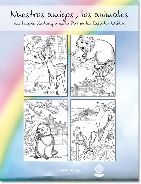 Nuestros Amigos, los Animales del Templo Kadampa de la Paz – Librillo