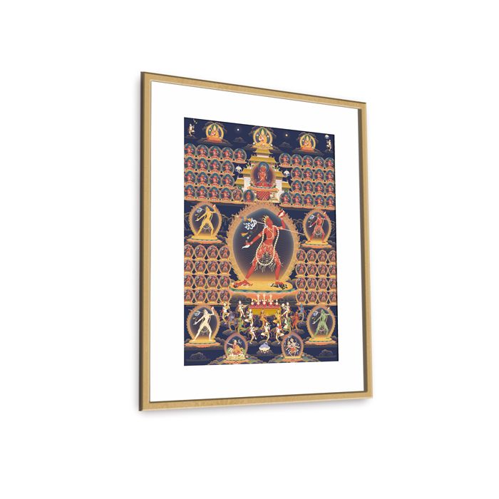 Vajrayoguini 7 (Gurus del linaje y Dakinis)