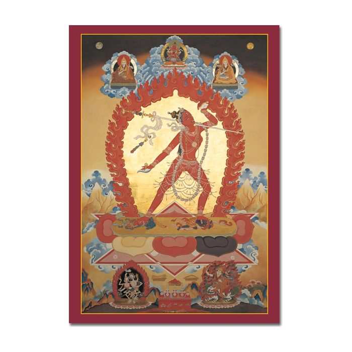 Vajrayoguini 3 (dorado)