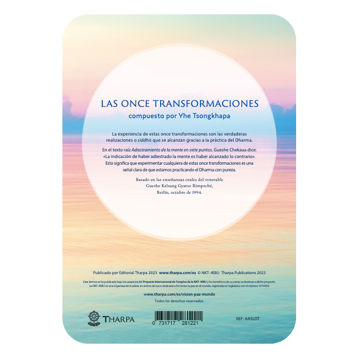 Las once transformaciones – Tarjeta A5