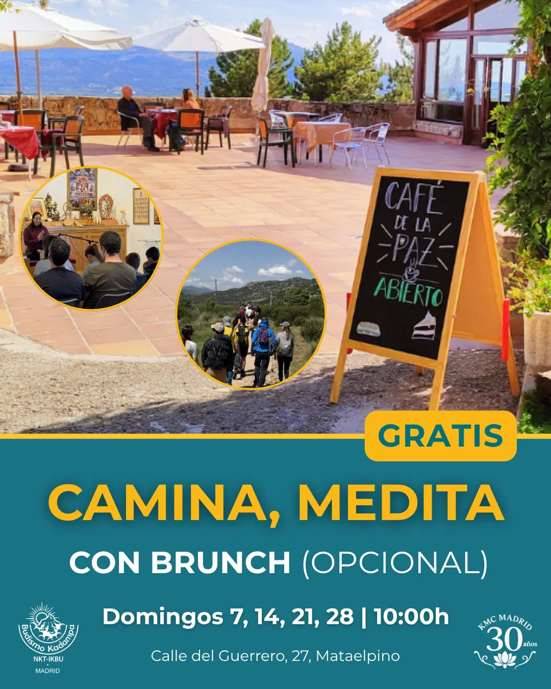 Medita, Camina y Brunch