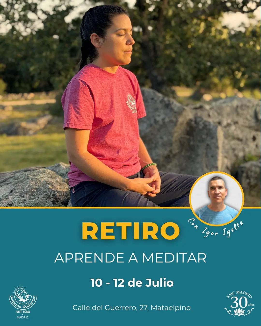 Retiro Aprende a Meditar Y Disfrutar Del Verano